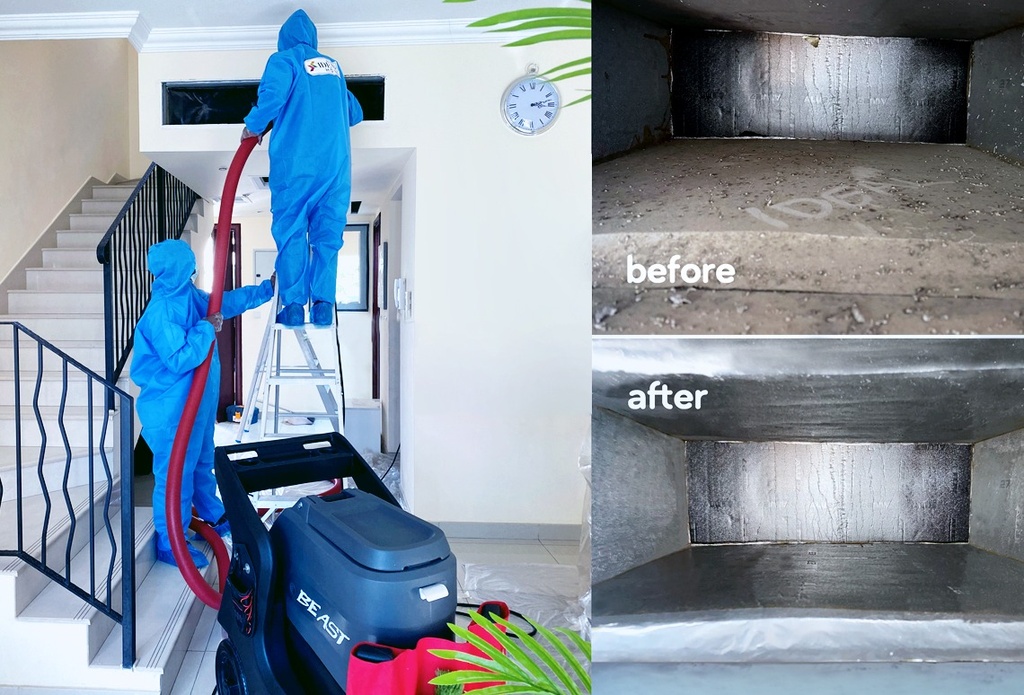 Commercial AC Duct Cleaning Services Dubai