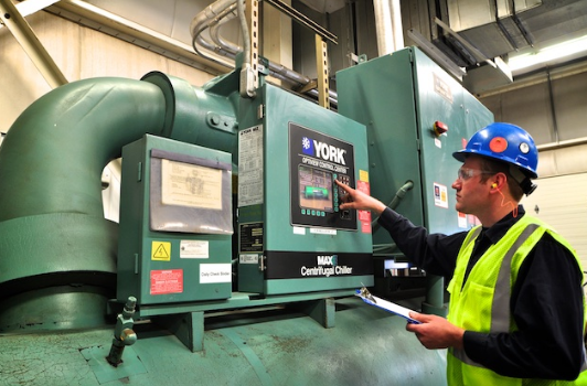 Regular chiller maintenance by experts