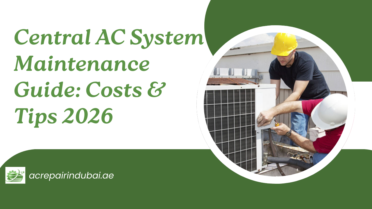 You are currently viewing Central AC System Maintenance Guide: Costs & Tips 2026