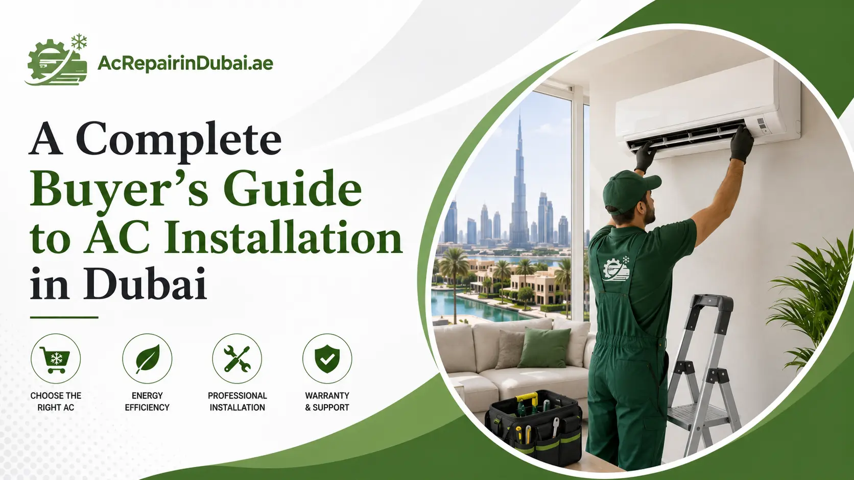 You are currently viewing A Complete Buyer’s Guide to AC Installation in Dubai
