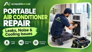 Portable Air Conditioner Repair – Leaks, Noise & Cooling Issues