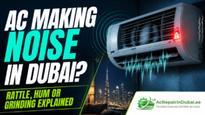 AC Making Noise in Dubai? Rattle, Hum or Grinding Explained