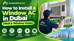How to Install a Window AC in Dubai (Wall & Window Guide)