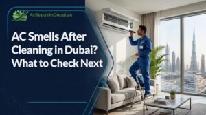 AC Smells After Cleaning in Dubai? What to Check Next